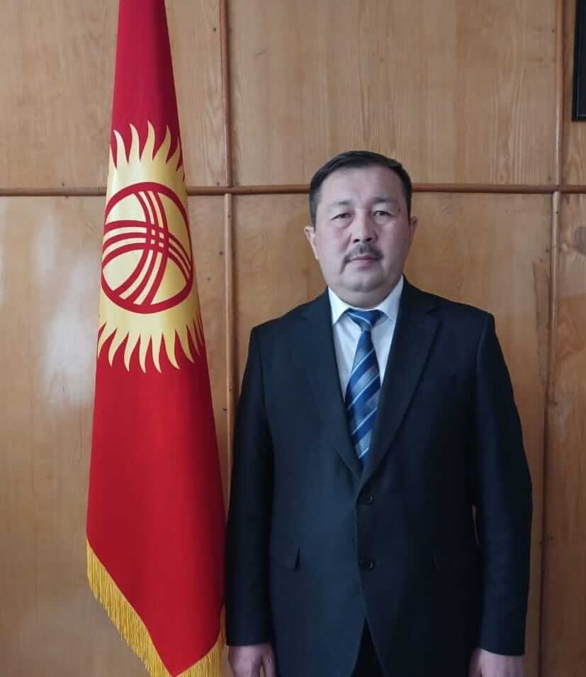 Араван акими Сейтек Кулубаев Аким Араванского района